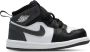 Jordan 1 Mid Schoenen voor baby's peuters Zwart - Thumbnail 2