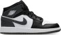 Jordan Air 1 Mid Kinderschoenen Zwart - Thumbnail 2