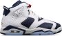 Jordan Air 6 Retro 'White and Midnight Navy' kinderschoenen Wit - Thumbnail 2