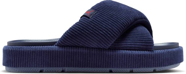 Jordan Wmns Sophia Slide Midnight Navy Fire Red-Sail-Ice Blue