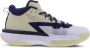 Jordan Zion 1 Fossil Midnight Navy White Metallic Gold Schoenmaat 40 1 2 Basketball Performance Mid DA3130 241 - Thumbnail 3