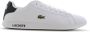 Lacoste Graduate Heren Schoenen White Leer Synthetisch Foot Locker - Thumbnail 3