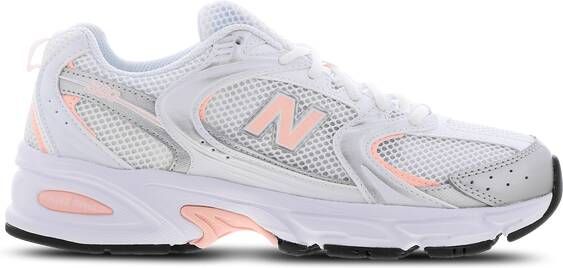 new balance white mesh trainers