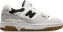 New Balance Grijze Suède Logo Sneakers Rubberen Zool Multicolor Dames - Thumbnail 2