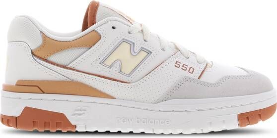 New Balance 550 Dames Schoenen White Leer