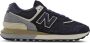 New Balance Suède en Stoffen Leren Sneakers Blauw Blue Heren - Thumbnail 2