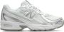 New Balance Witte Leren Sneakers Met Geperforeerde Details White - Thumbnail 19