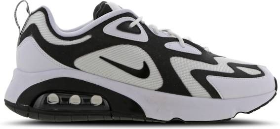 Nike Air Max 200 Heren Schoenen White Textil Leer Foot Locker