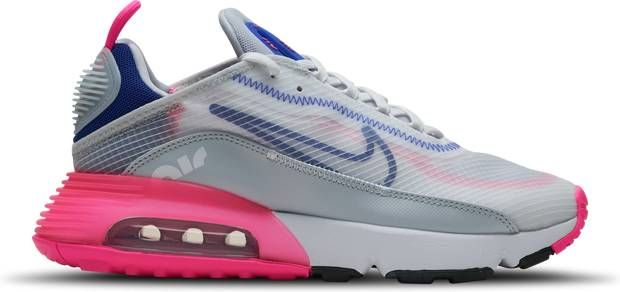 Nike Air Max 2090 Dames Schoenen White Textil Synthetisch Foot Locker