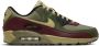 Nike Air Max 90 Sneakers GORE-TEX Groen Bordeauxrood Olijfgroen - Thumbnail 2