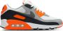 Nike Air Max 90 Lage Schoen Wit Grijs Oranje Multicolor Heren - Thumbnail 3