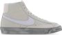 Nike Hoge Sneaker Wit Groen Gebarsten Leer White Heren - Thumbnail 1