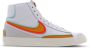 Nike Blazer Mid '77 Heren Schoenen White Leer Foot Locker - Thumbnail 4