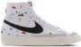 Nike Blazer Mid '77 Bb(Gs ) White Black White Sail Shoes grade school DJ2618 100 - Thumbnail 6