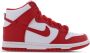 Nike Dunk High (gs) Basketball Schoenen white university red maat: 36.5 beschikbare maaten:36.5 - Thumbnail 2