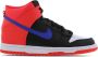 Nike Dunk High basisschool Schoenen Black Leer Synthetisch - Thumbnail 2