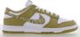 Nike Barley Paisley Dunk Low Stijlvolle en veelzijdige sneakers Yellow Dames - Thumbnail 2