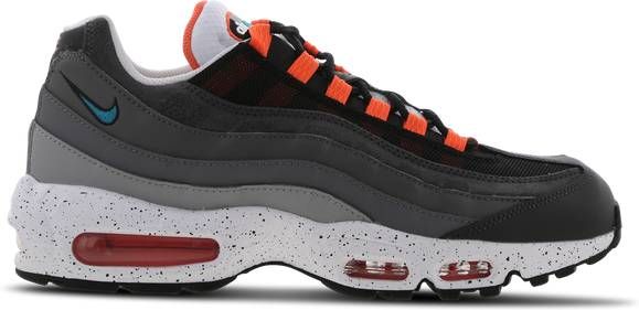 Nike Air Max 95 Essential Heren Schoenen Black Leer Textil Synthetisch Foot Locker