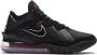 Nike Lebron 19 Low Heren Schoenen Black Synthetisch Foot Locker - Thumbnail 3