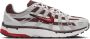 Nike Metallic Lage Top Sneakers Summit White Fire Red Multicolor Dames - Thumbnail 3