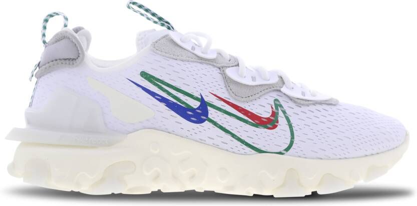 Nike React Vision Heren Schoenen White Textil