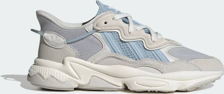 Adidas ozweego white clearance blue