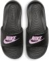 Nike Zwarte Slide Pantoffels met Arctic Pink Detail Black Dames - Thumbnail 2