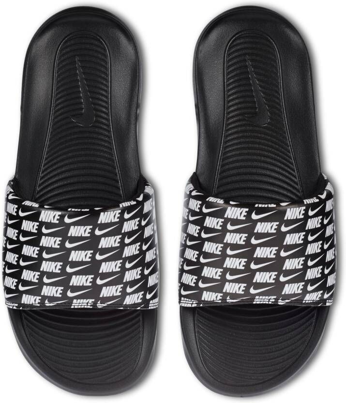 Nike Victori One Slippers Heren Black Black White Heren - Foto 3