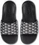 Nike Victori One Slippers Heren Black Black White Heren - Thumbnail 3