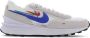 Nike Waffle Racer 1 Heren Schoenen White Leer Textil - Thumbnail 2