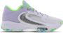 Nike Zoom Freak 4 Basketbalschoen Wit Paars Zwart Groen Multicolor Heren - Thumbnail 1