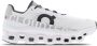 ON Running Witte Sneakers met Stoffen Materiaal en Rubberen Zool White - Thumbnail 164