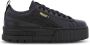 Puma Mayze Classic Street Style Sneakers Black Dames - Thumbnail 4