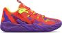 Puma Glimmer Rood Mesh Basket Schoenen Multicolor Heren - Thumbnail 2