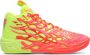 Puma Alien Tentakels Basketbalschoen Roze Geel Multicolor Heren - Thumbnail 2