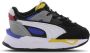 PUMA Mirage Sport Remix Inf ps Lage sneakers Jongens Zwart - Thumbnail 7