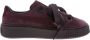 Puma Platform Kiss Velvet Dames Schoenen Purple Leer Foot Locker - Thumbnail 2