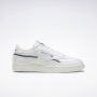 Reebok club c 85 vegan schoenen Chalk Gable Grey Vector Navy Heren - Thumbnail 4