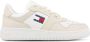 Tommy Jeans Retro Leren Sneakers Essential Model Multicolor Heren - Thumbnail 2