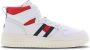 Tommy Hilfiger Jeans Basket Cupsole Dames Leren sneakers EN0EN01506YBL - Thumbnail 3