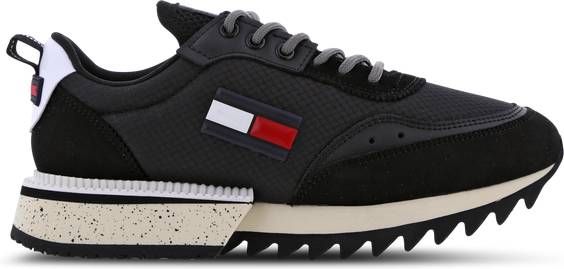 Tommy Jeans The Cleat Dames Schoenen Black Mesh Synthetisch