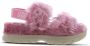 Ugg Fluff Sugar Sandal Dames Schoenen Pink Leer Foot Locker - Thumbnail 2