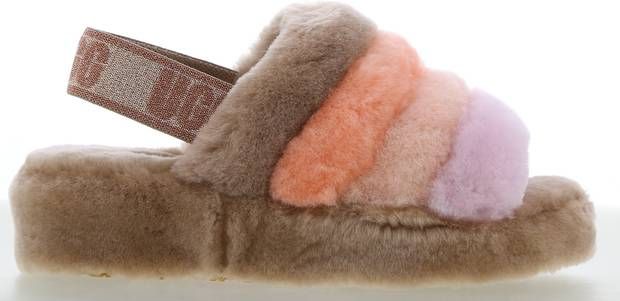 ugg fluff yeah multicolor slides