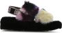 Ugg Oh Yeah Slide Dames Slippers en Sandalen Purple Leer Foot Locker - Thumbnail 2