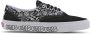 Vans Graffiti Lage Sneaker Zwart Wit Black Heren - Thumbnail 1