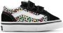 Vans Old Skool V-Animal Pop sneakers zwart multi Textiel 22.5 - Thumbnail 4