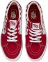 Vans Sk8-Low Heren Schoenen Red Leer Textil 5 Foot Locker - Thumbnail 3