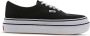 Vans Comfortabele Lage Schoen Zwart Wit Canvas Black Dames - Thumbnail 2