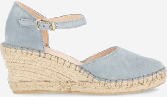 Fred de la bretoniere Espadrille Clare Blauw