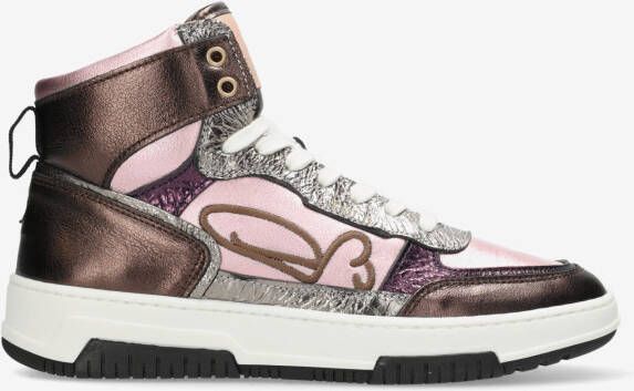 Fred de la bretoniere Sneaker Yara Metallic Roze